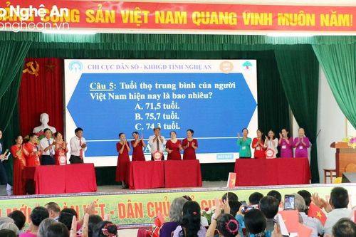 Hội thi 'Người cao tuổi sống vui - sống khỏe'