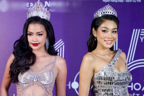 Thảo Nhi Lê - Ngọc Châu nóng bỏng trên thảm đỏ: Người diện đầm trong suốt, người khoe 'tuyết lê'