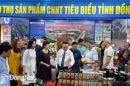 12 doanh nghiệp, hợp tác xã của Đồng Nai tham gia hội chợ hàng công nghiệp nông thôn tiêu biểu