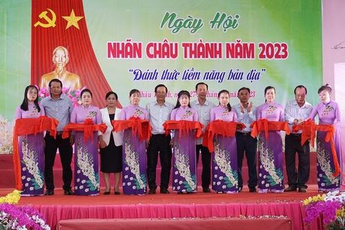 Tưng bừng khai mạc Ngày hội Nhãn Châu Thành năm 2023
