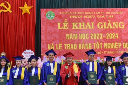 Phân hiệu Trường Đại học Nông lâm TP. Hồ Chí Minh tại Gia Lai khai giảng năm học mới
