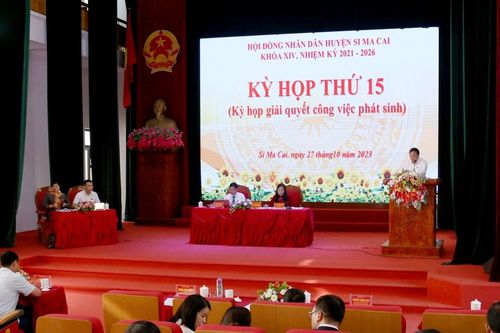 HĐND huyện Si Ma Cai thông qua nghị quyết về điều chỉnh kế hoạch đầu tư công trung hạn