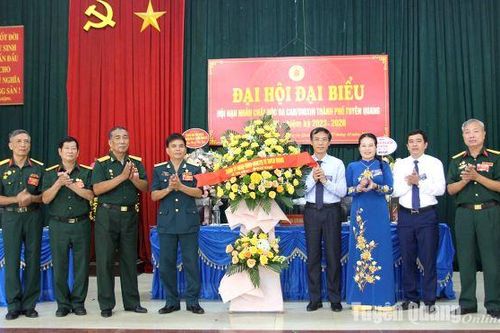 Đại hội đại biểu Hội Nạn nhân chất độc da cam/dioxin thành phố Tuyên Quang lần thứ III