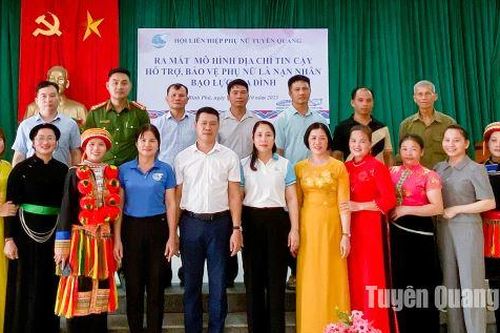 Ra mắt mô hình địa chỉ tin cậy hỗ trợ phụ nữ tại xã Bình Phú