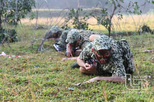 Quân khu 1: Diễn tập chiến thuật đặc công