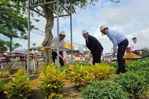 Trồng hơn 1.500 cây hoa dọc theo đường tàu chạy qua trung tâm TP. Huế