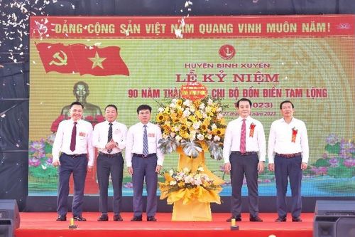 Vĩnh Phúc: Kỷ niệm 90 năm thành lập Chi bộ đồn điền Tam Lộng