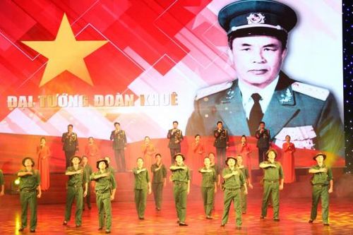 Tổ chức trang trọng Lễ kỷ niệm 100 năm Ngày sinh Đại tướng Đoàn Khuê