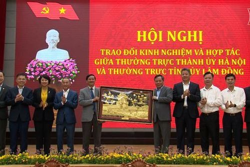 8 lĩnh vực hợp tác giữa Hà Nội - Lâm Đồng