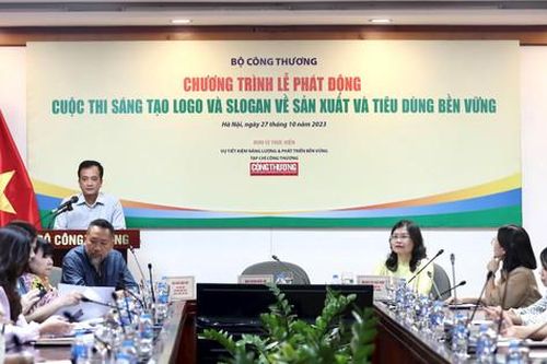 Phát động cuộc thi sáng tạo logo, slogan về sản xuất và tiêu dùng bền vững