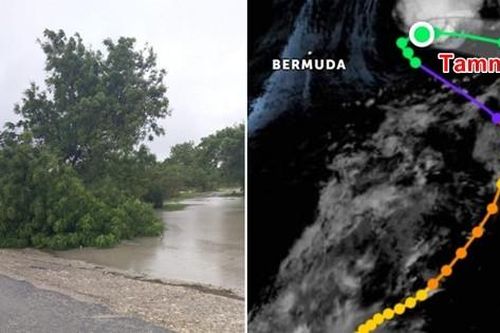 Bão Tammy kỳ lạ ở gần Bermuda: Đã tan rồi lại 'hồi sinh' thành bão một lần nữa