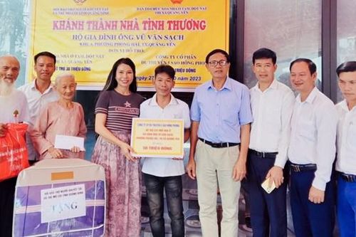 Quảng Ninh: Khánh thành 3 căn nhà tình thương cho gia đình người khuyết tật, trẻ mồ côi