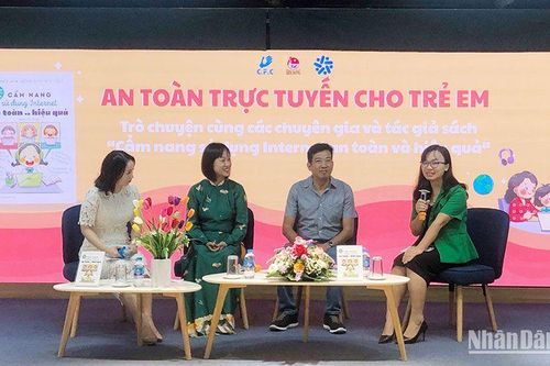 Ra mắt sách cẩm nang bảo vệ trẻ em trên không gian mạng