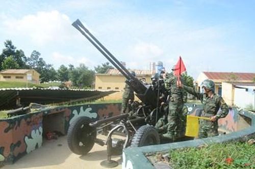 Nhân rộng mô hình huấn luyện điểm ở Lữ đoàn Phòng không 77