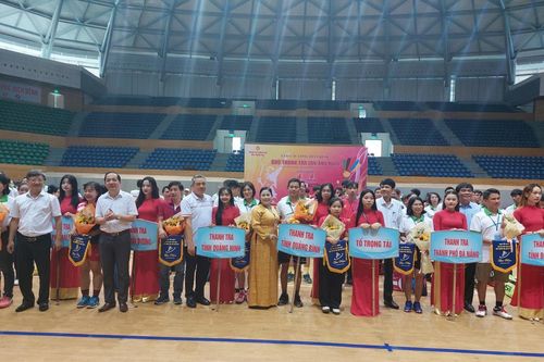 Khai mạc giải cầu lông Báo Thanh tra tại Đà Nẵng