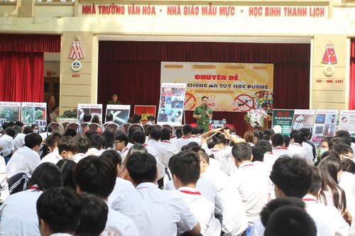 Trường THCS Đống Đa tổ chức chuyên đề phòng chống ma túy học đường