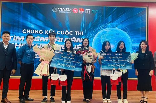 Lộ diện 2 Quán quân của cuộc thi Tìm kiếm Tài năng Khoa học dữ liệu 2023