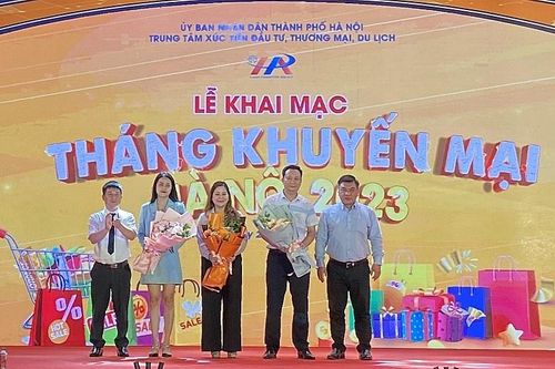 Khai mạc Chương trình Tháng Khuyến mại Hà Nội 2023