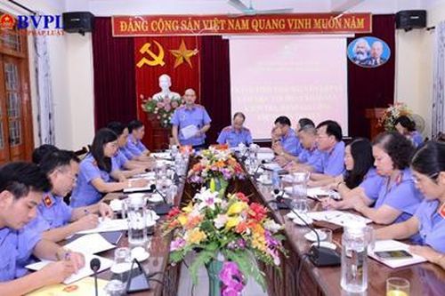 Khảo sát, kiểm tra công tác tuyên truyền tại VKSND tỉnh Thái Nguyên