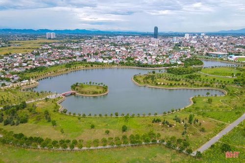 Những 'lá phổi xanh' giữa lòng đô thị trung tâm Hà Tĩnh