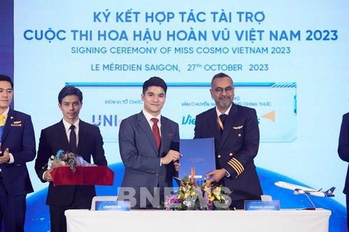 Đơn vị nào tài trợ vận chuyển hàng không chính thức cho Miss Cosmo Việt Nam 2023?