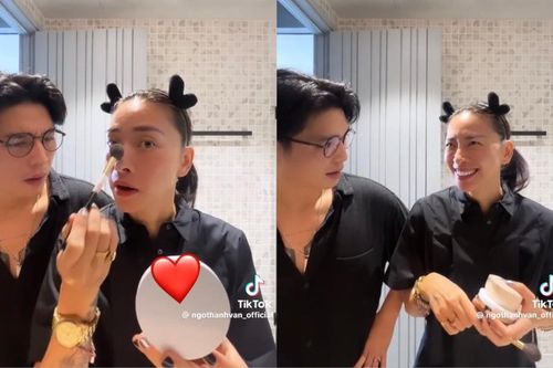 Hết phấn mắt 17 triệu, Ngô Thanh Vân và Huy Trần tiếp tục tạo ra 'tiểu phẩm'