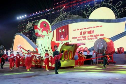 Quảng Ninh tổ chức Lễ kỷ niệm 60 năm Ngày thành lập tỉnh