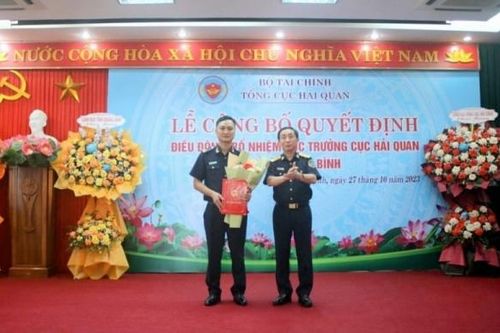 Ông Phạm Tiến Thành giữ chức Cục trưởng Cục Hải quan Quảng Bình