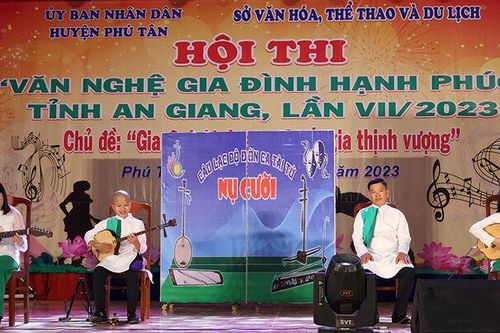 An Giang: Lan tỏa giá trị gắn kết yêu thương từ Hội thi 'Văn nghệ gia đình hạnh phúc'