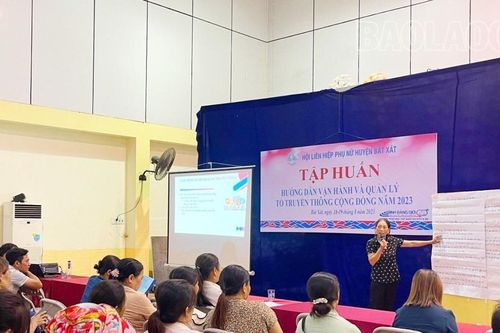 Bát Xát: Hơn 600 hội viên, phụ nữ được tập huấn thực hiện Dự án 8