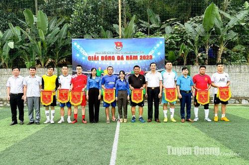 Khai mạc Giải bóng đá Đoàn Khối các các cơ quan và doanh nghiệp tỉnh năm 2023