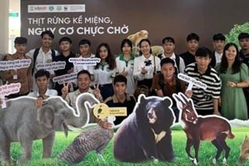 Sinh viên với bảo tồn động vật hoang dã