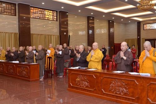 Ban Trị sự GHPGVN TP.HCM họp mở rộng chuẩn bị Đại giới đàn Bửu Huệ và Tuần huân tu Phật lịch 2567