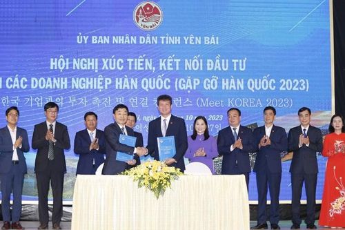 Yên Bái: Xúc tiến, kết nối đầu tư với các doanh nghiệp Hàn Quốc