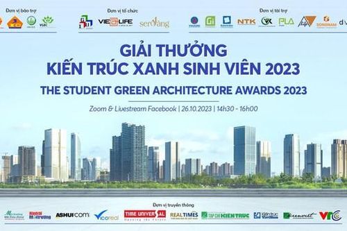 Kết quả Giải thưởng 'Kiến trúc xanh sinh viên 2023'