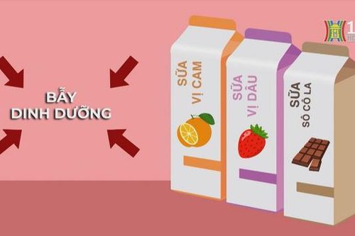 'Bẫy dinh dưỡng' trên bao bì sản phẩm sữa trái cây