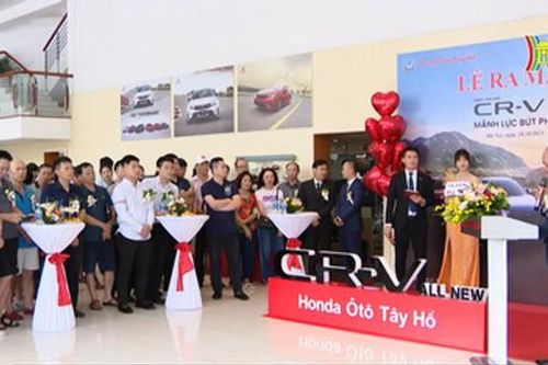 Honda CR-V 2024 bắt đầu mở bán tại các đại lý