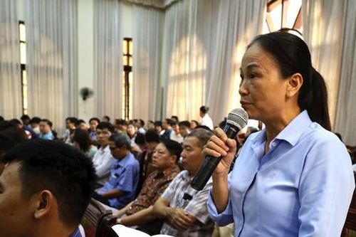 Chương Mỹ: Đối thoại với người dân, doanh nghiệp về giải quyết thủ tục hành chính