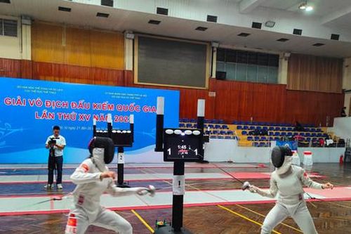 Hà Nội Nhất toàn đoàn Giải Vô địch Đấu kiếm quốc gia