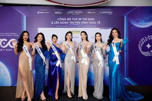 'Miss Cosmo Vietnam 2023' ra mắt top 59, chính thức lên sóng truyền hình thực tế