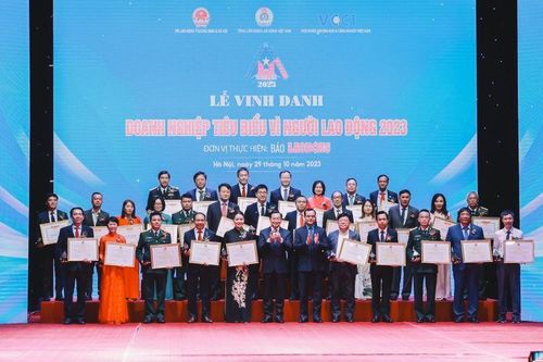 Vinh danh 64 doanh nghiệp vì người lao động