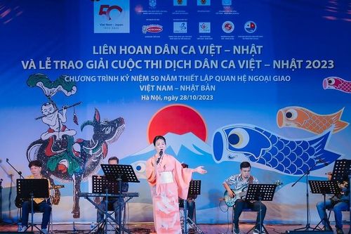Cuộc giao lưu thú vị giữa dân ca Việt Nam và Nhật Bản