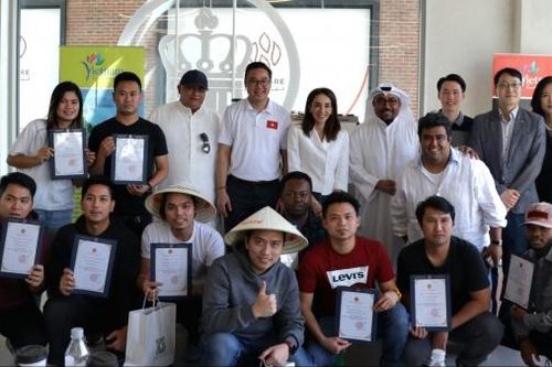 Việt Nam lần đầu tổ chức cuộc thi pha cà phê tại Kuwait