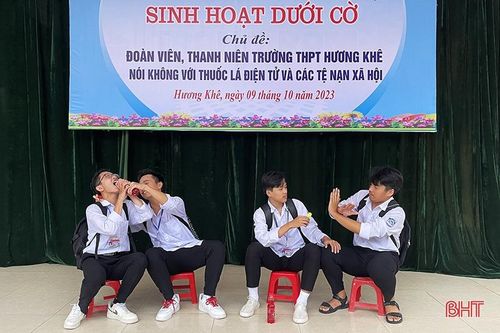 Ngăn ngừa thế hệ trẻ 'vướng vào' thuốc lá điện tử