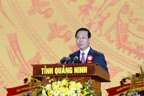 Chủ tịch nước Võ Văn Thưởng: Dự Lễ kỷ niệm 60 năm Ngày thành lập tỉnh Quảng Ninh
