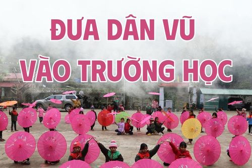 Đưa dân vũ vào trường học