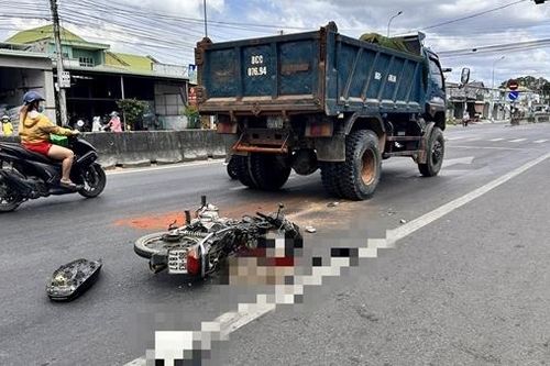 Truy vết xe ben liên quan đến vụ tai nạn khiến 2 vợ chồng thương vong