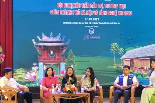Hà Nội - Nghệ An: Tăng cường hợp tác, hỗ trợ doanh nghiệp phát triển