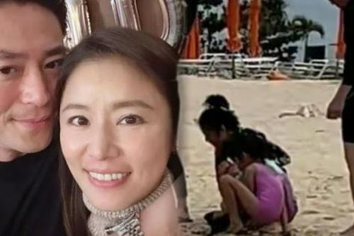 Vợ chồng Lâm Tâm Như đưa con gái đi du lịch, Hoắc Kiến Hoa ghi điểm với hành động này
