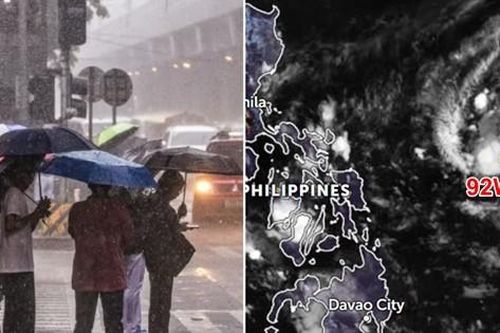 Vùng áp thấp mới xuất hiện ở Thái Bình Dương gần Philippines, dự báo phát triển thế nào?